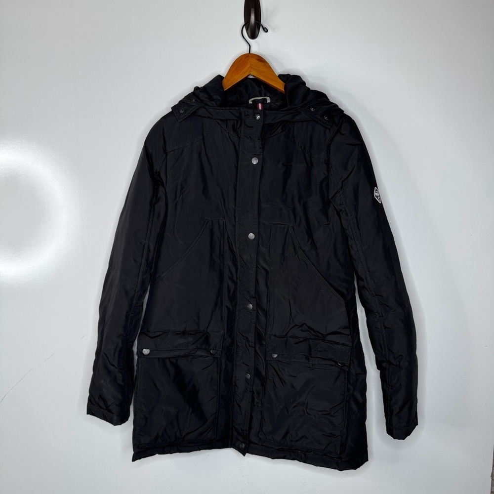 Puffa Orginal Duvet Clothing Company Black Puffer Coat Size Medium